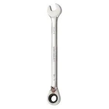 Westward 54Pp33 Ratcheting Wrench, Combination, Sae, 5/16"