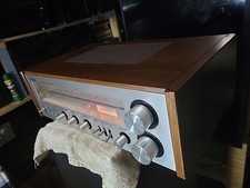 VINTAGE TECHNICS SA-200 RECEIVER CLEANED AND TESTED WORKING NICE COND JAPAN