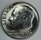 1968 D Roosevelt Dime 10¢ BU Uncirculated Coin Free Shipping