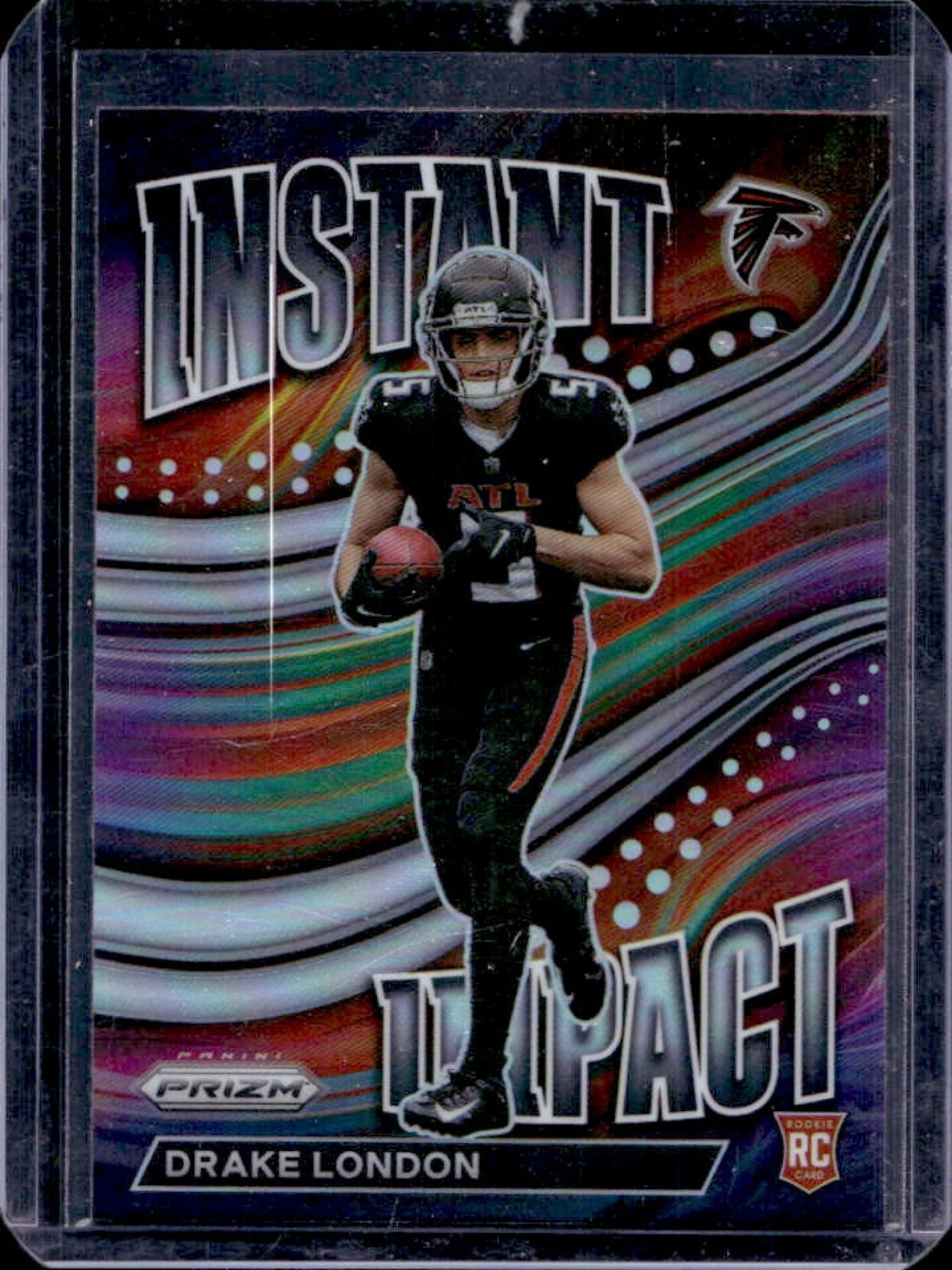 2022 Prizm Drake London Instant RC Impact Rookie #II-5 Falcons