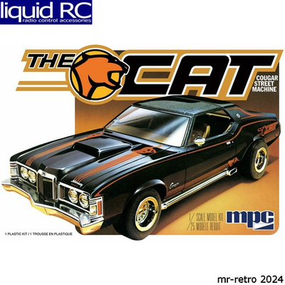 #ad #ad MPC 1004 1 25 1973 Mercury Cougar The Cat Plastic Model Kit $34.95