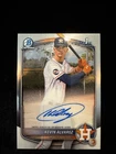 2025 Bowman Chrome Kevin Alvarez 1st Bowman Auto CPA-KA Astros Prospect