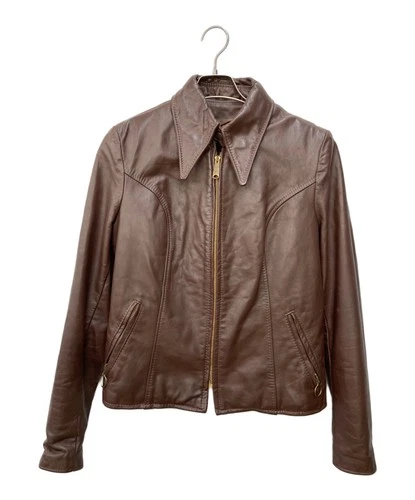 Brooks Leather Jacket Men's Size 36 Brown video thumbnail