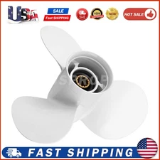 11 x 15 Outboard Propeller fit Yamaha Engines 25/30/40/50/55/60HP 13 Tooth, RH