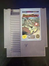 Nintendo NES BreakThru 1987 Data East Game Cartridge VG Tested Working Vintage