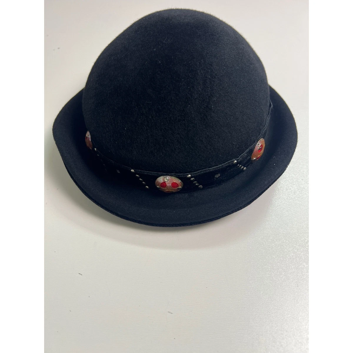 Black Felt Bowler Hats for Women for sale | eBay display picture 1