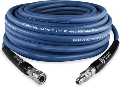#ad #ad 100 Ft Blue Pressure Washer Hose 4000 PSI with Quick Connect amp; Swivel Outlet $183.99