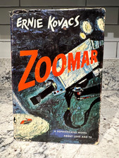 ZOOMAR by Ernie Kovacs Vintage 1957 Hardback Book w/Dust Jacket 1st ED Love & TV