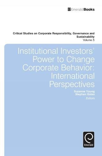 Institutional Investors' Power to Change Corporate Behavior: International Pers - Image 3