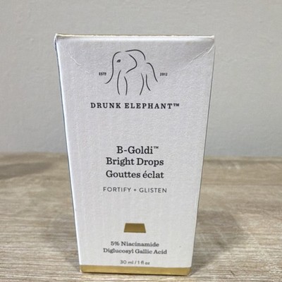 Drunk Elephant B-Goldi Bright Drops Niacinamide Serum 1 fl oz Illuminating