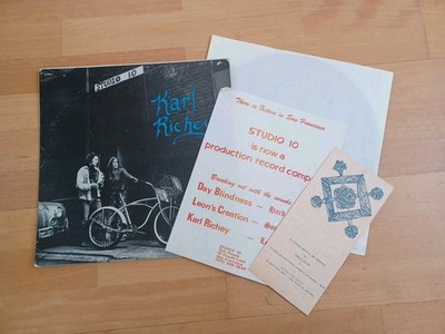 12'' Vinyl-LP   KARL RICHEY - same   Studio 10 DBX 102 USA 1969 MINT/CLEAN/EXTRA