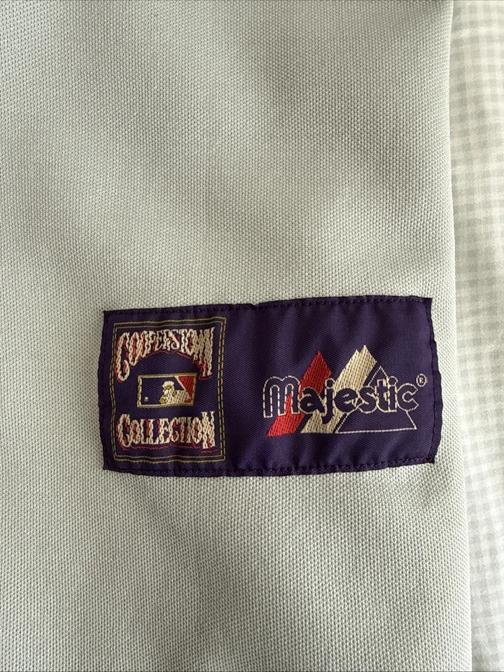 Camiseta para hombre Majestic Manny Ramírez #24 Boston Red Sox 75 aniversario Talla XL - Gris Foto 3 de 4