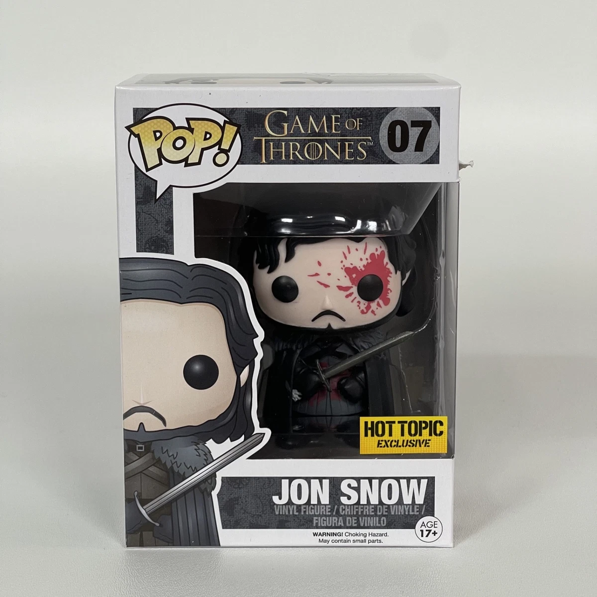 Funko Pop! Game Of Thrones George R.R. Martin #01 – Exclusivité Comicon Napoli 2019 – Neuf (rare)