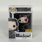 Funko Pop Game Of Thrones #07 Jon Snow Bloody Hot Topic Exclusive - Box Damage