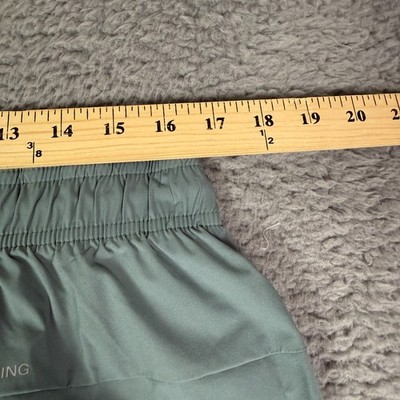 Kith On Core Pants Mens Large Olive Green Track Running Ankle Zip