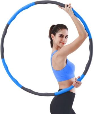 1 KG faltbarer gepolsterter gewichteter Hula Hoola Hoop Bauchmuskeln Fitness Gym Training Kinder 