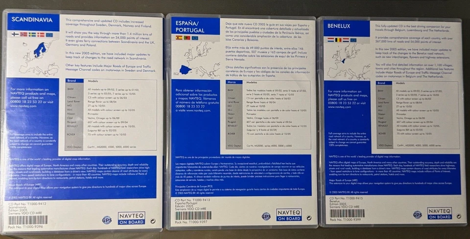 Navteq Navigations Karten verschiedene Länder - Bild 2 von 4