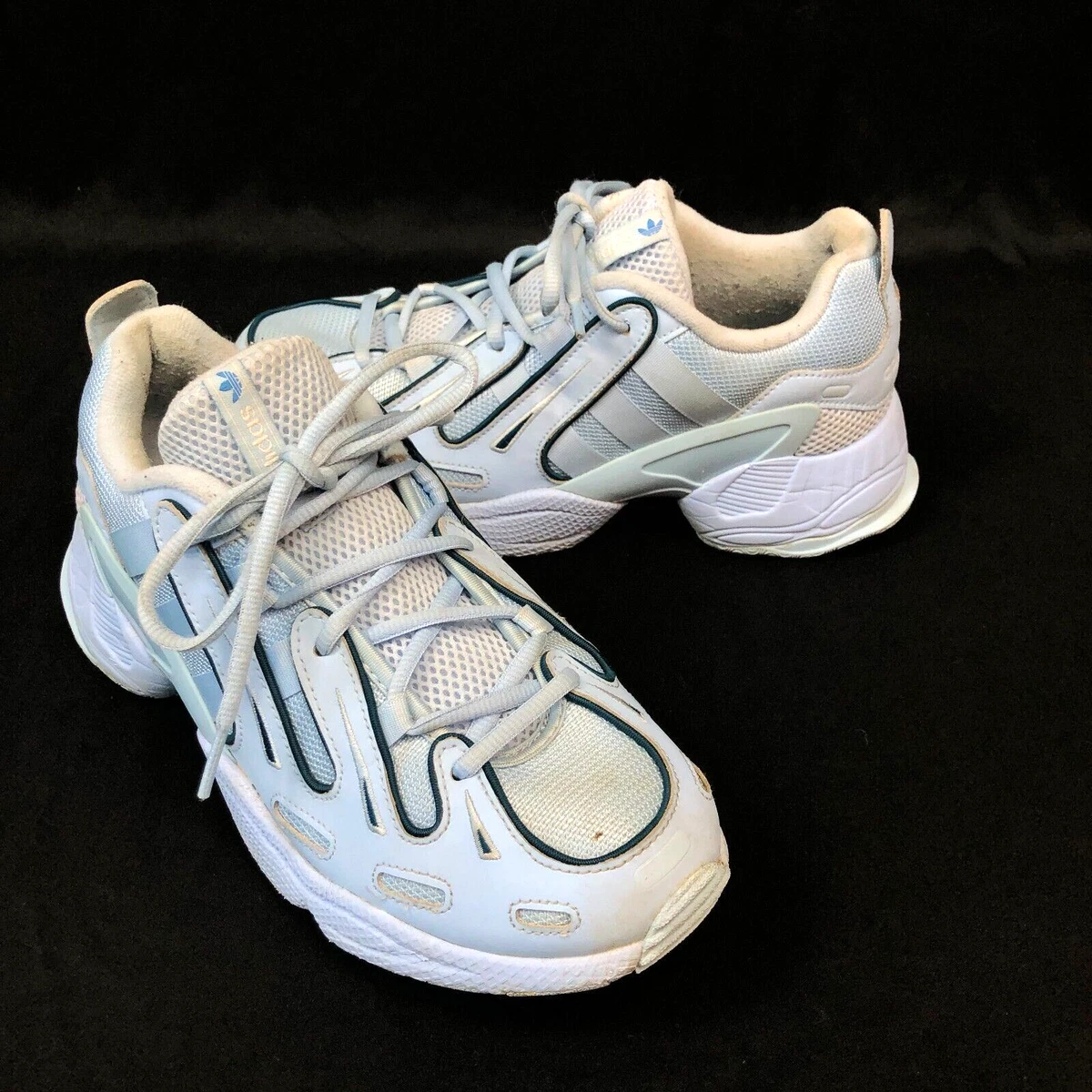 adidas gazelle silver green womens Adidas Gazelle Spikeless Golf Shoes Bluebird/White – Golf Discount main image 1