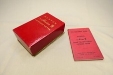 Weston Master II Exposure meter w/case  instruction book  original box