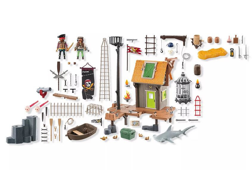 Playmobil Pirates Set 71792 Pirate Harbor with Two Pirate Figures