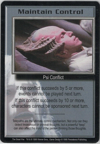 Babylon 5 CCG The Great War Ed Individual Card Sale Near Mint or Better Part 2/4 - Picture 21 of 25