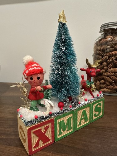Vintage Kitsch Christmas Holiday Decor- Xmas - 第 8/8 張圖片