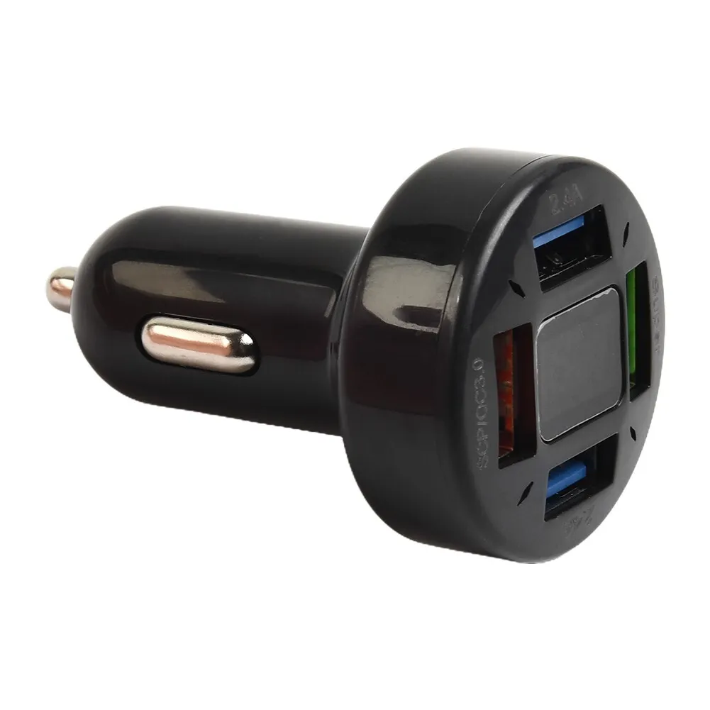 4 Port USB Voiture Chargeur Super Adaptateur de QC3.0 Rapide Téléphone