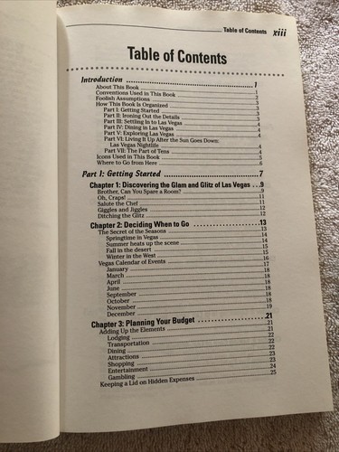 Las Vegas for Dummies Paperback Mary Herczog First Edition Very Good Condition - Picture 5 of 8