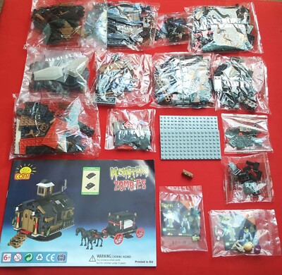 COBI House of Terrors 28390 Monsters Vs Zombies Set New / NO BOX