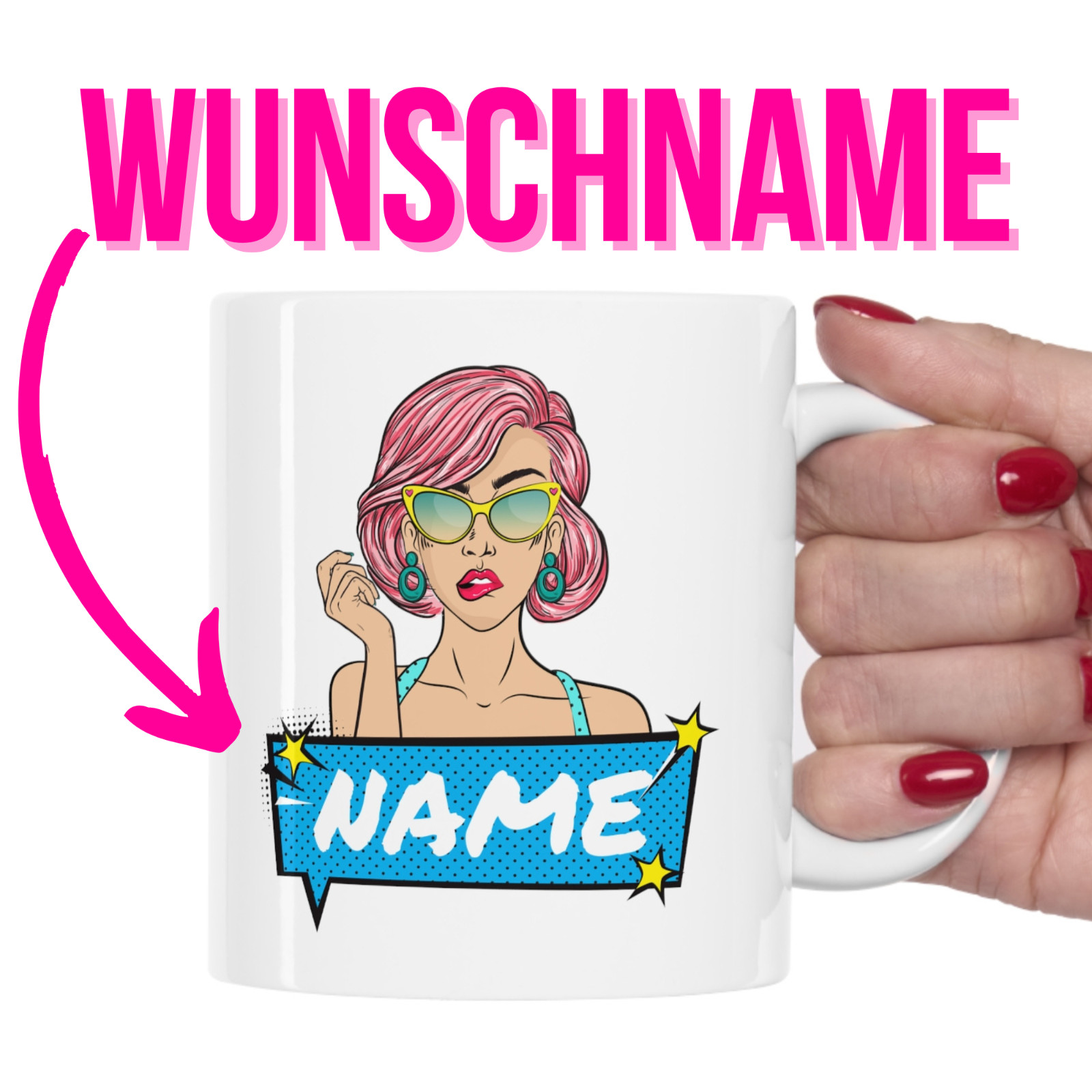 Tasse Mit Name Personalisiert Kaffeetasse Geschenkidee Namenstasse Kaffeebecher