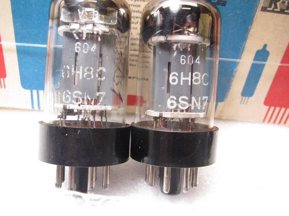 RFT 6SN7 GT 6H8C PLATINUM MATCHED PAIR,NATO specs TV7 tested | eBay