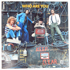THE WHO "WHO ARE YOU" 1978 MCA 3050 LP VINYL ORIGINAL LAST RECORD W KEITH MOON