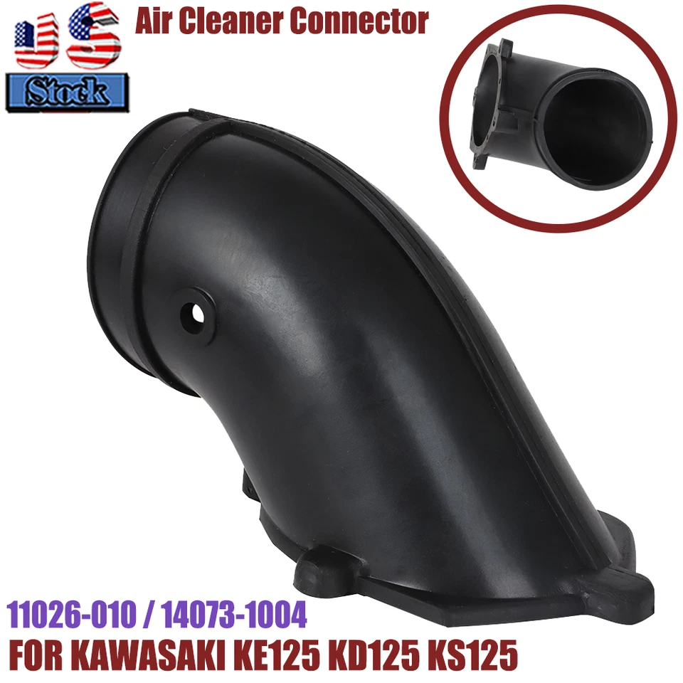 Air Cleaner Connector Carburetor Intake Boot For 1974-1981 Kawasaki KD KS KE125 Foto 2 de 4