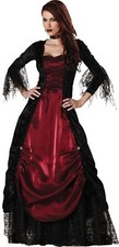 Vampira Gothic Adult Womens Costume Vampiress Dress Gown InCharacter Halloween