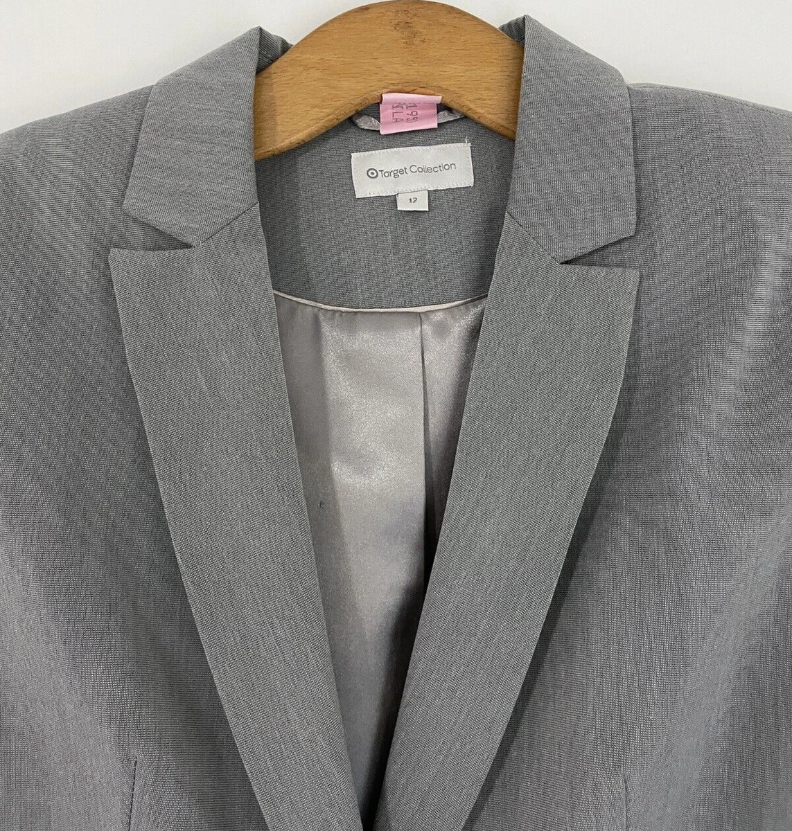 Target grey blazer sale