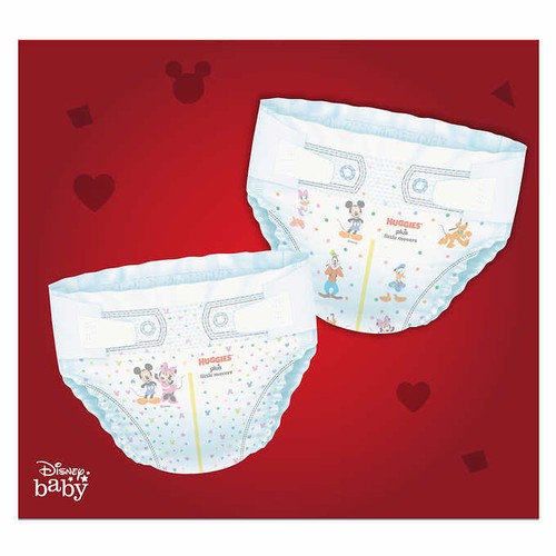 Huggies Plus Little Movers ๐ผ Diapers Sizes 3 - 7 (Select Size) - Picture 9 of 11