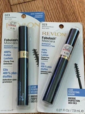 Revlon fabulash mascara waterproof blackened brown (309979655038)