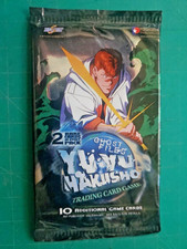 YU YU Hakusho TCG Ghost Files Booster Pack One 10 Card Pack 2 Rares every Pack