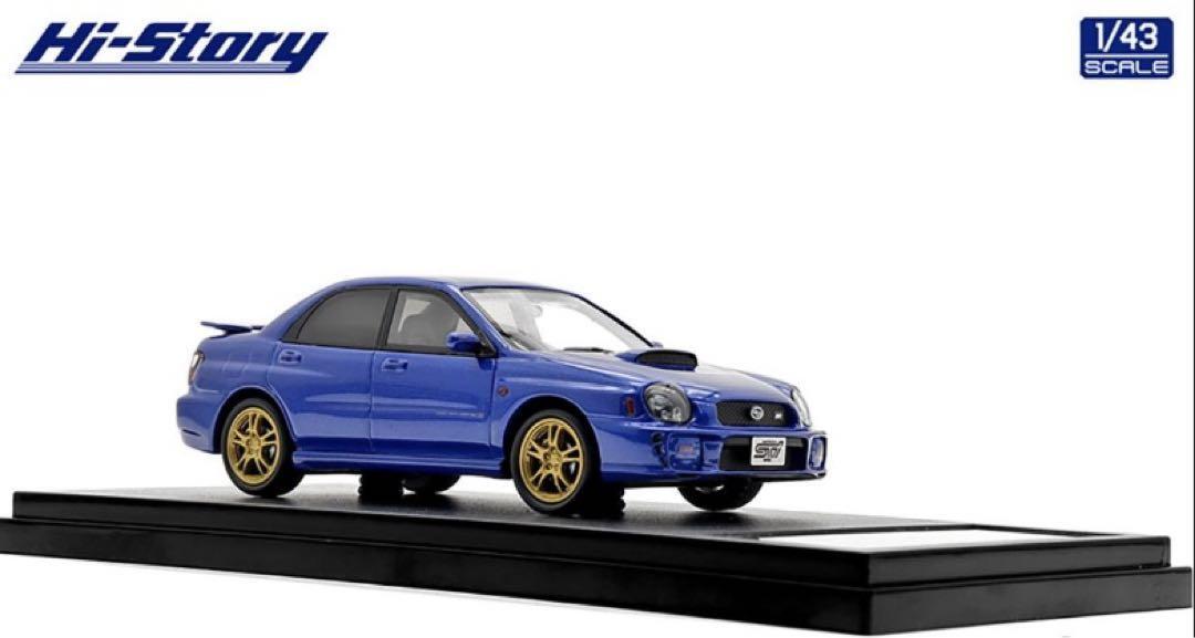 Hi-Story 1/43 Subaru Impreza WRX Sti Gdb Blue Mini Car | eBay Hi-Story 1/43 Subaru Impreza WRX Sti Gdb Blue Mini Car | eBay