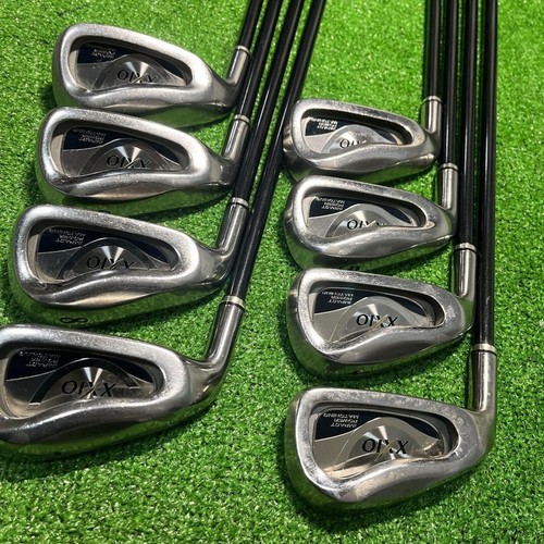 Left Handed Dunlop XXIO 4 Golf Clubs Irons Lefty Iron R -Flex 3-9 Pw 8pcs MP400 - Picture 1 of 24