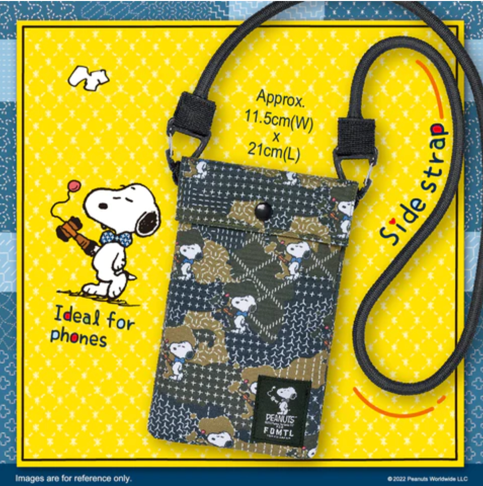 Snoopy Bag Crossbody Shoulder Bag Peanuts - FDMTL Tokyo Snoopy Bag Crossbody Shoulder Bag Peanuts - FDMTL Tokyo