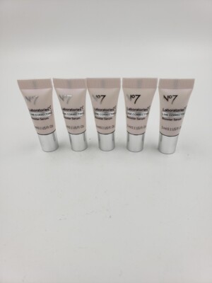 No 7 Laboratories Line Correcting Booster Serum 0.1 US Fl Oz - Lot of 5