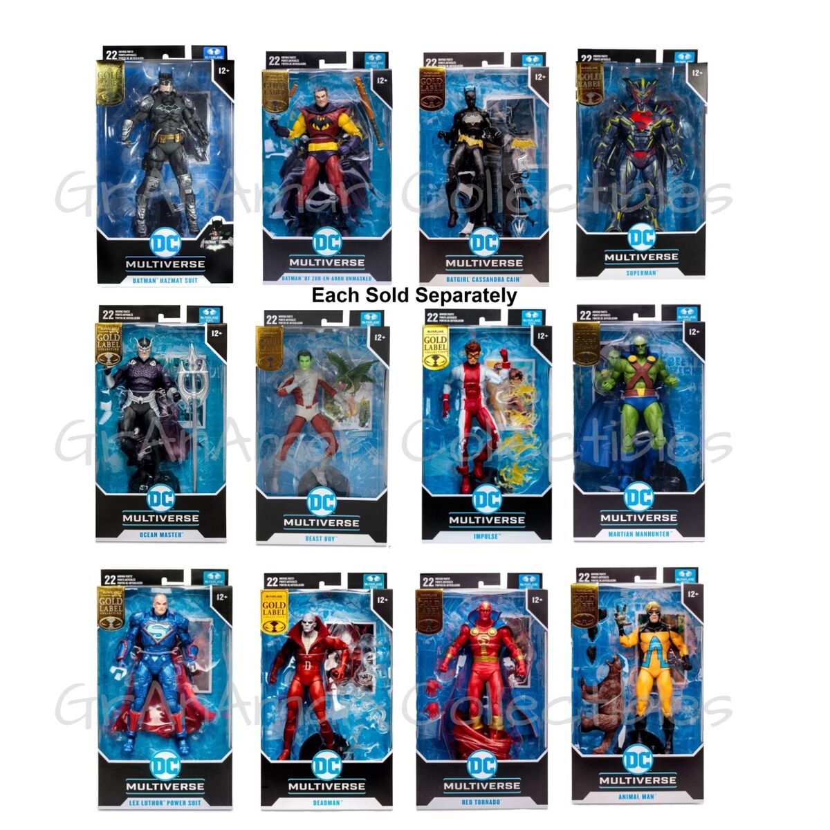 McFarlane Toys DC Multiverse Gold Label Exclusive Action McFarlane Toys DC Multiverse Gold Label Exclusive Action