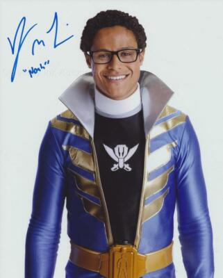 JOHN MARK LOUDERMILK als Noah - Mighty Morphin Power Rangers ORIGINAL AUTOGRAMM