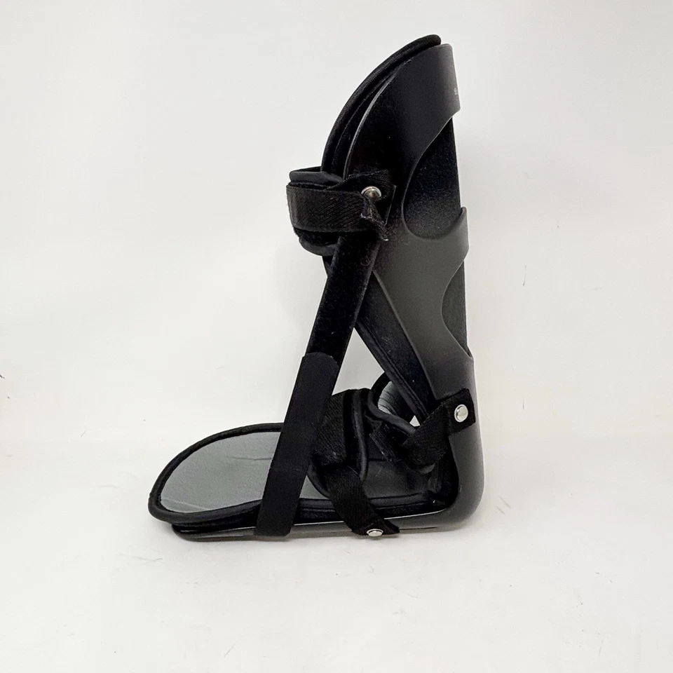 STABILITY ACE Black Plastic Padded Hard Plantar Fasciitis Night Splint Size S - Image 4 of 4