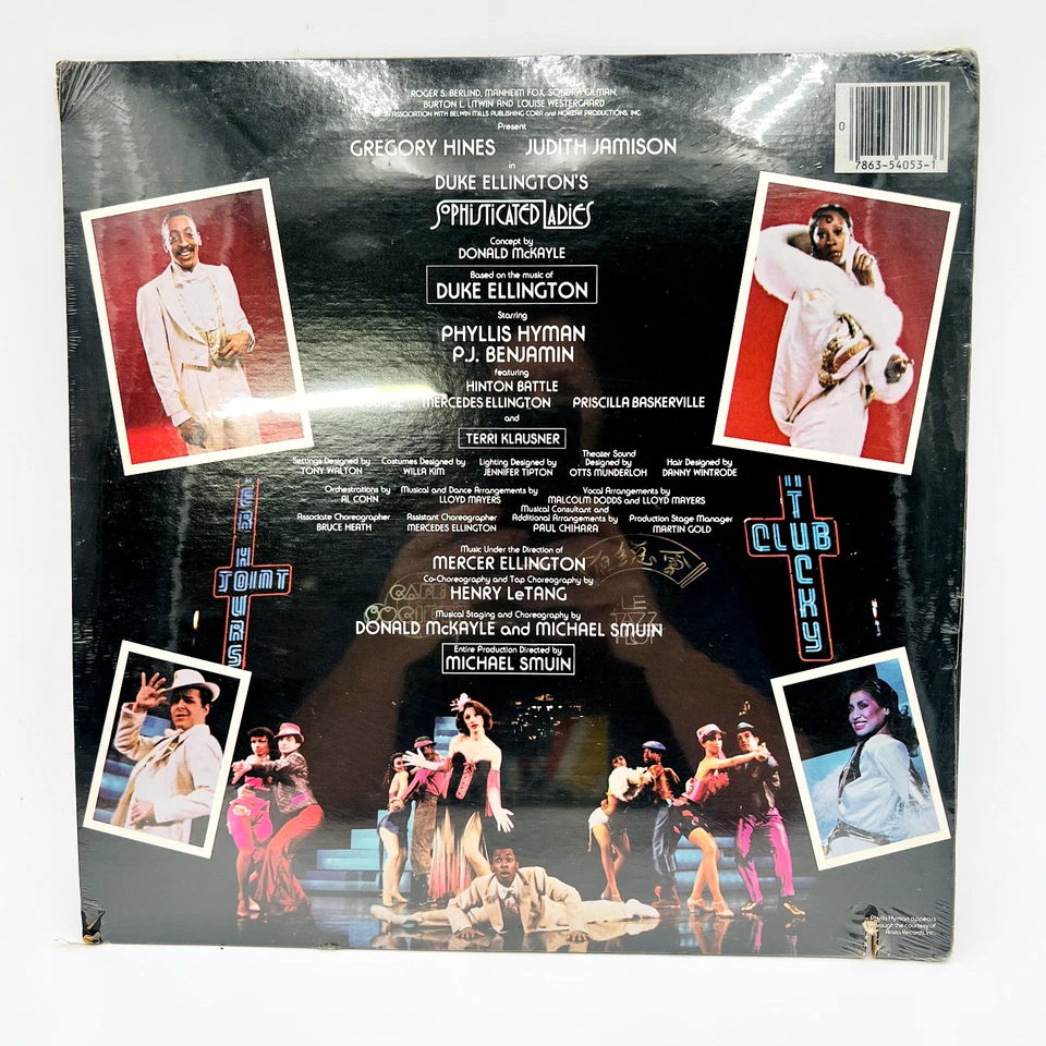 Duke Ellington’s Sophisticated Ladies Vinyl 2LP Broadway Cast Recording VG++ - Image 2 of 3