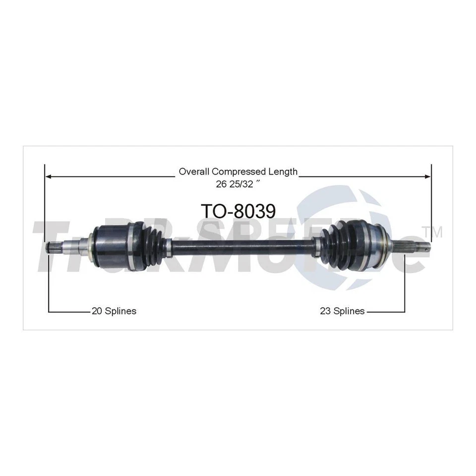 Ejes de eje CV delanteros izquierdo+derecho para Toyota Tercel 1983 1984 Toyota Tercel Foto 2 de 3