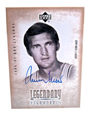 2000-01 Upper Deck UD Legends Legendary Signatures Jerry West Auto #JW