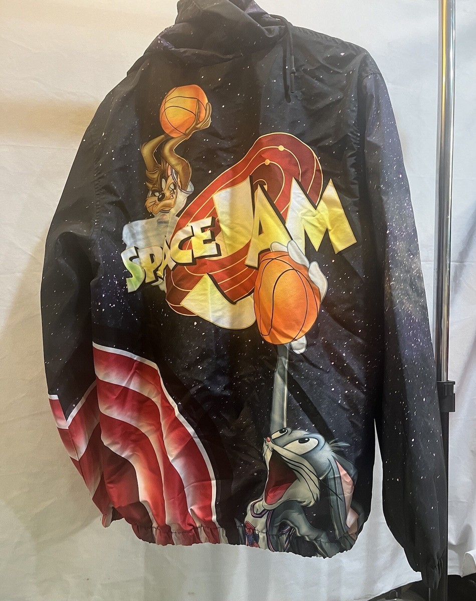 Members Only~Space Jam Looney Tunes Daffy Duck Windbreaker Members Only~Space Jam Looney Tunes Daffy Duck Windbreaker