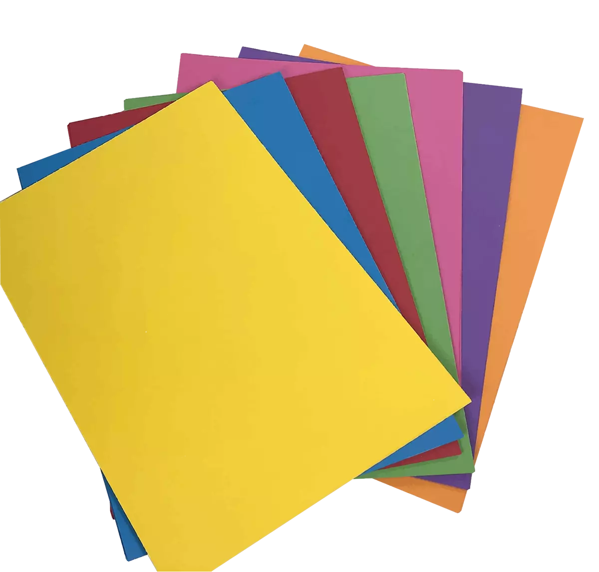 A4 SUGAR/ACTIVITY/CONSTRUCTION PAPER:100 SHEETS, 10 COLOURS COLLAGE CRAFT  OFFICE